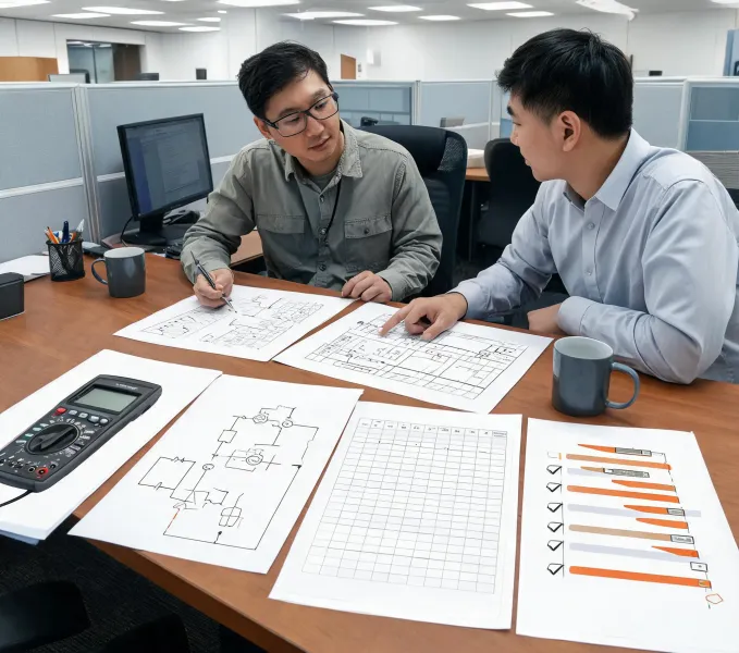 Multimeter project support review table